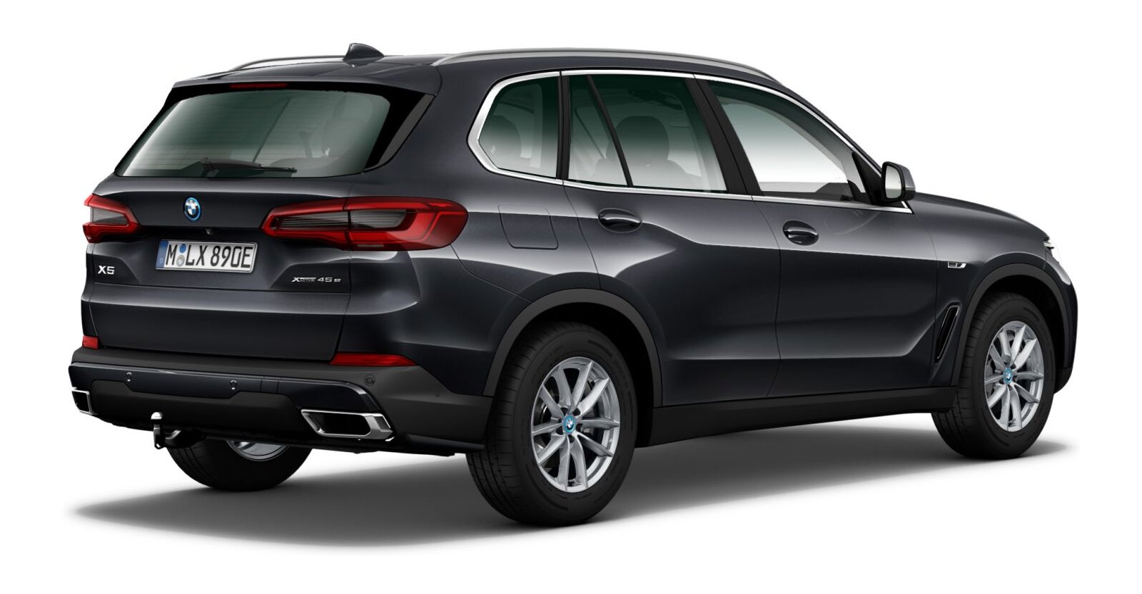 BMW BMW X in Grau von hinten BMW BMW X in Grau von hinten