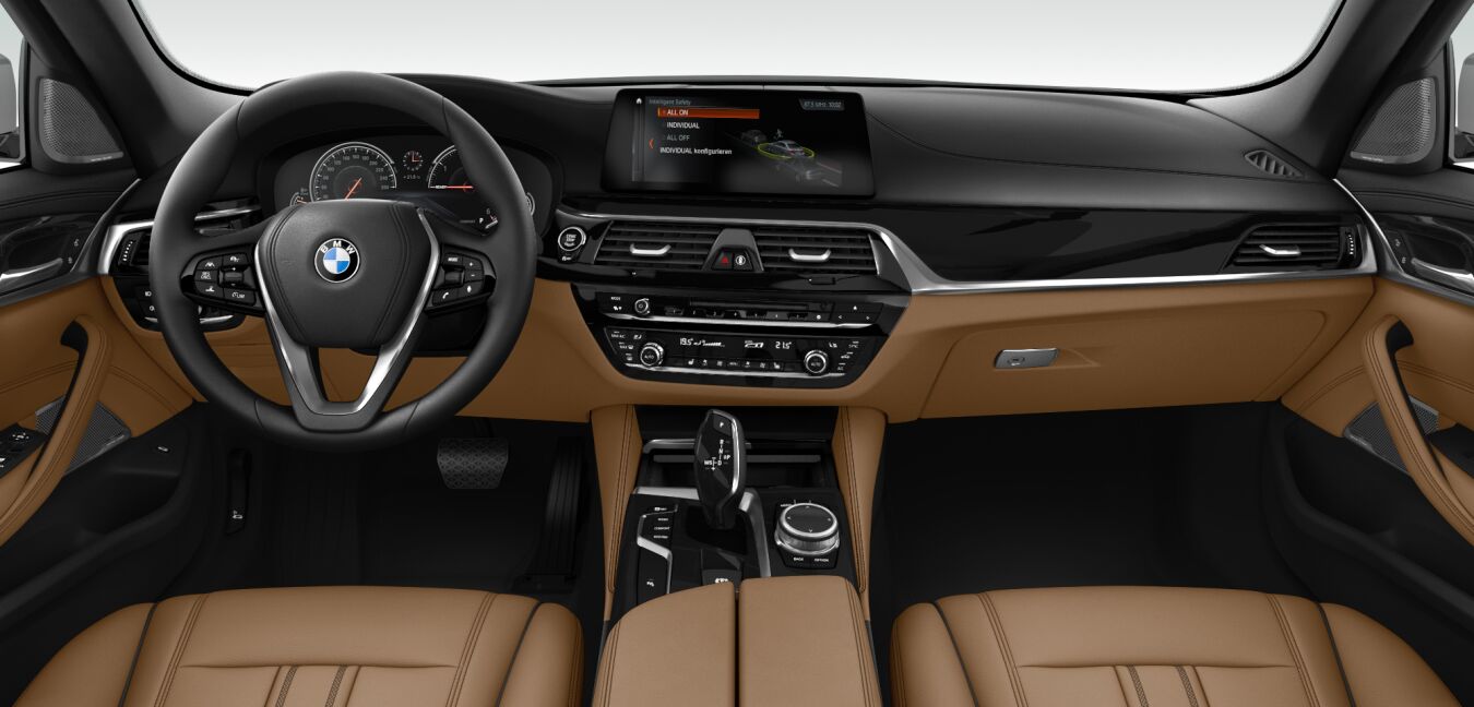 BMW BMW 5er im Innenraum von vorne BMW BMW 5er im Innenraum von vorne
