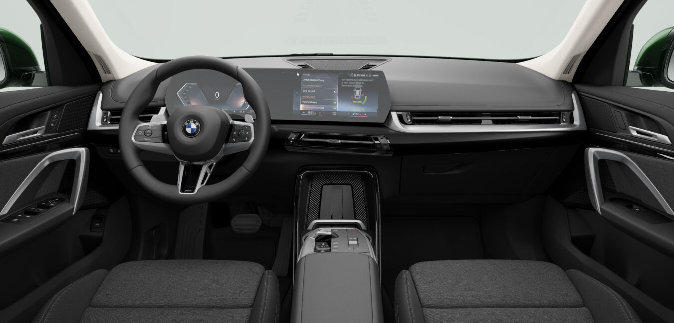 BMW BMW X im Innenraum von vorne