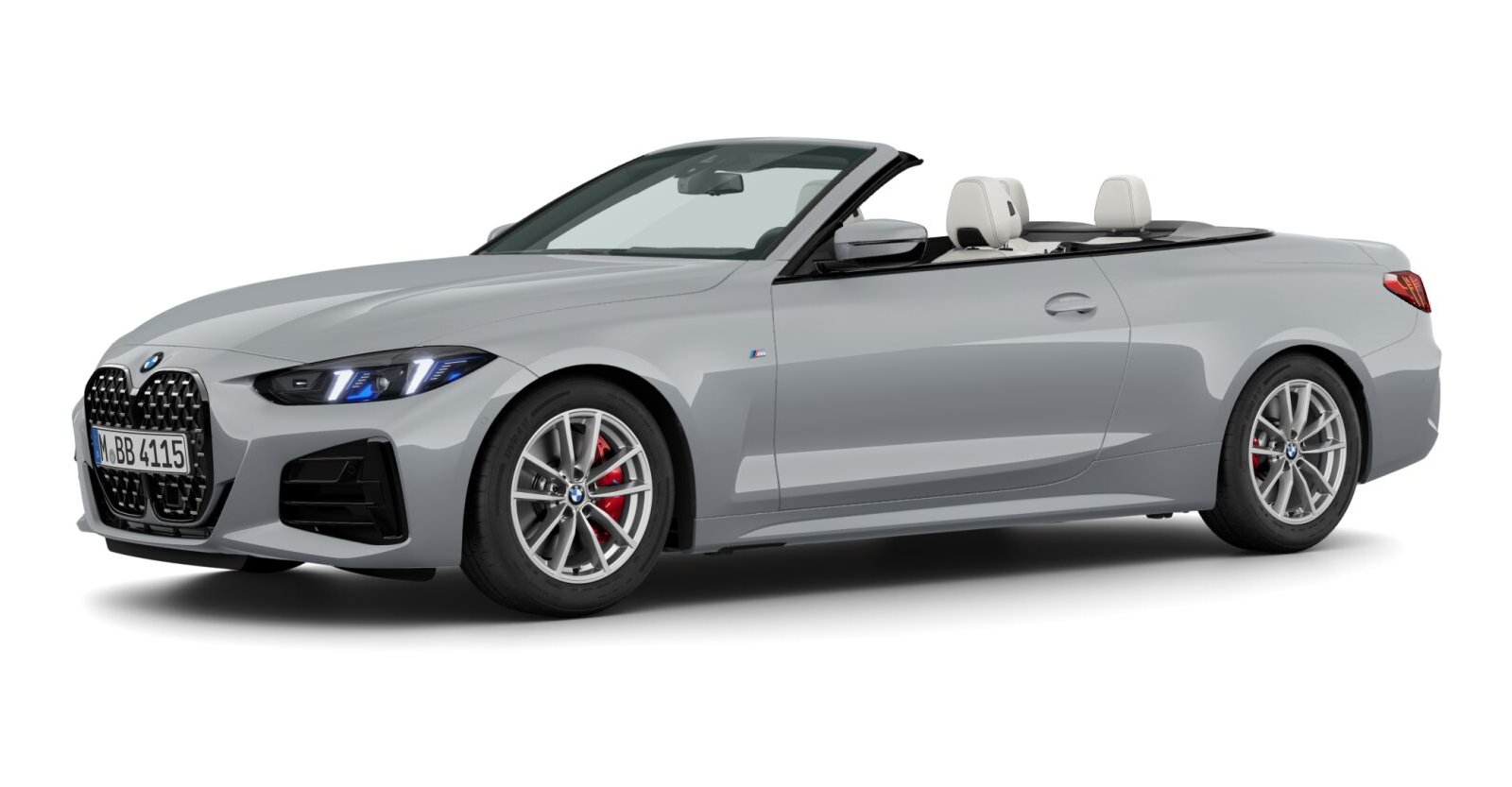 BMW BMW 4er in Grau von vorne BMW BMW 4er in Grau von vorne