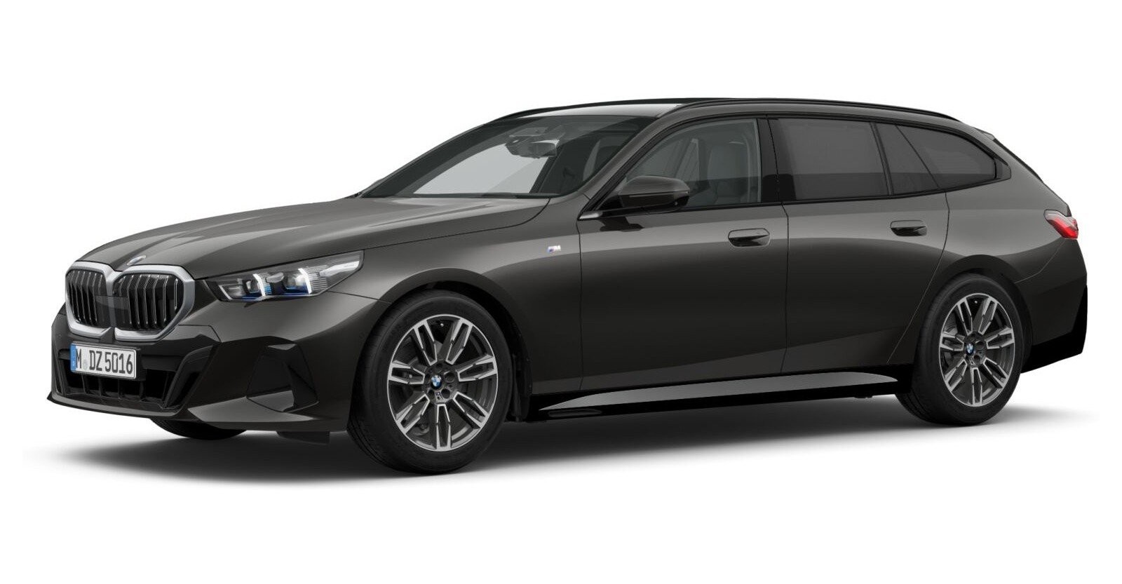 BMW 520d xDrive Touring in Grau von vorne BMW 520d xDrive Touring in Grau von vorne