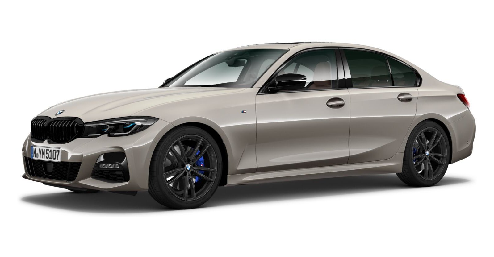 BMW BMW 3er in Grau von vorne BMW BMW 3er in Grau von vorne
