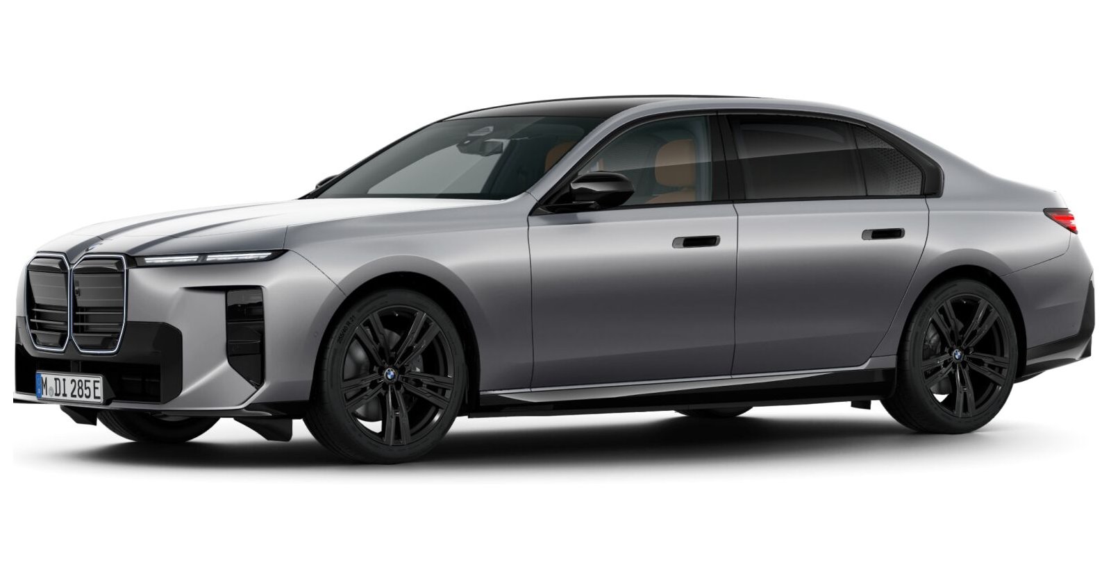 BMW BMW I in Silber von vorne BMW BMW I in Silber von vorne