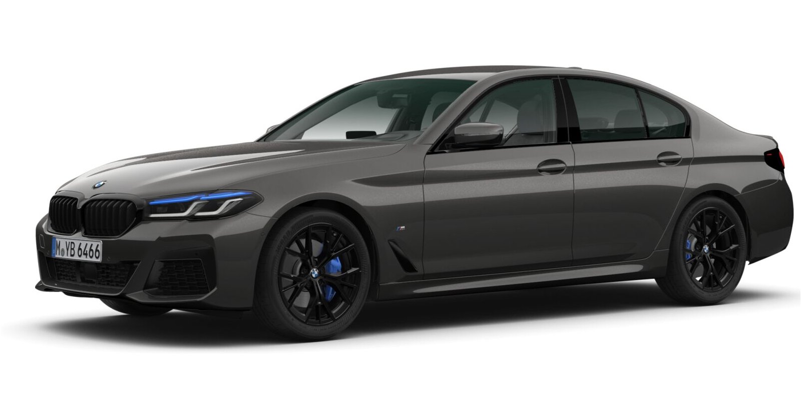 BMW BMW 5er in Grau von vorne BMW BMW 5er in Grau von vorne