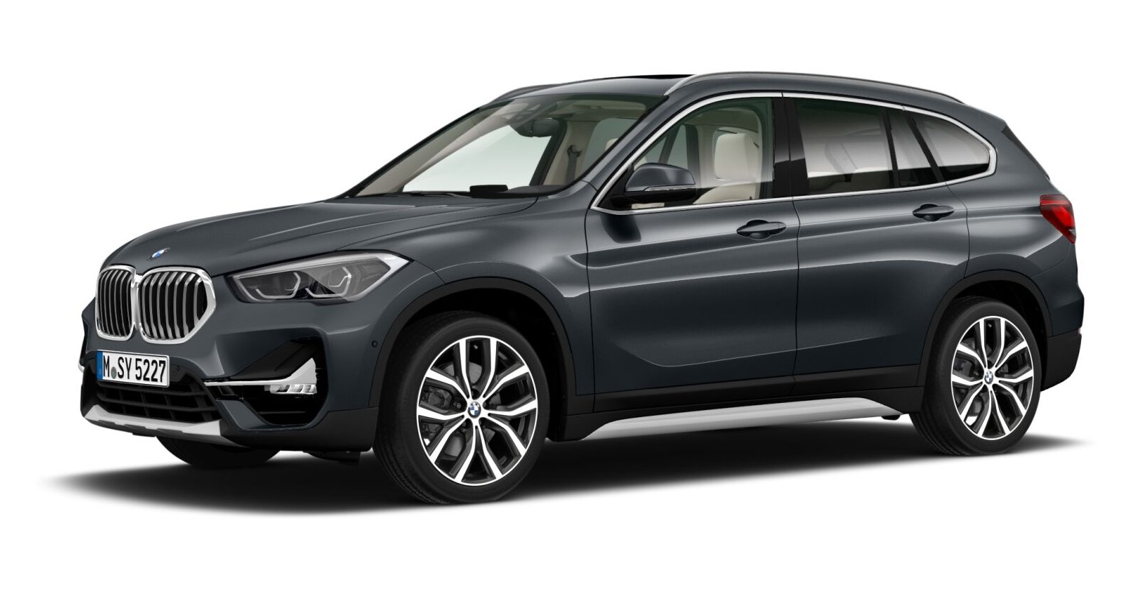 BMW BMW X in Grau von vorne BMW BMW X in Grau von vorne