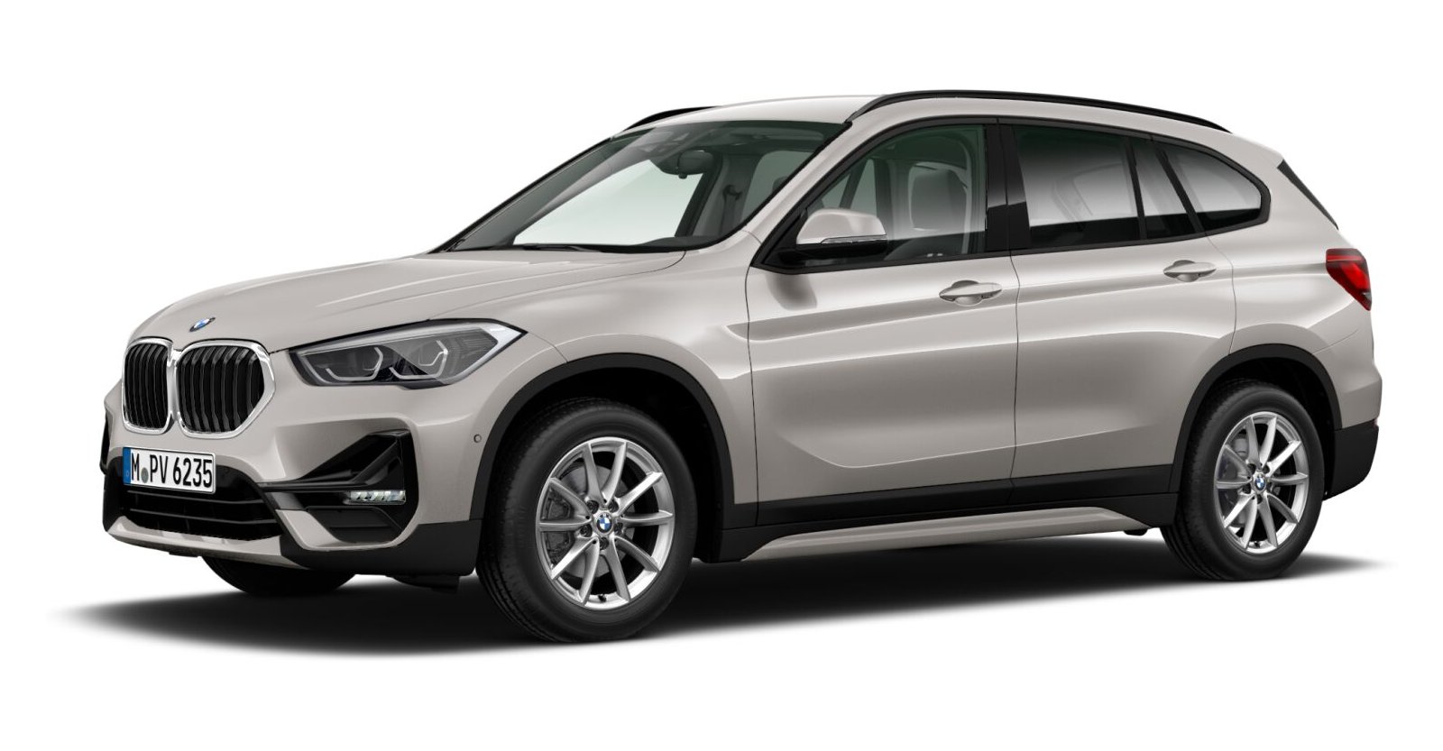 BMW BMW X in Silber von vorne BMW BMW X in Silber von vorne