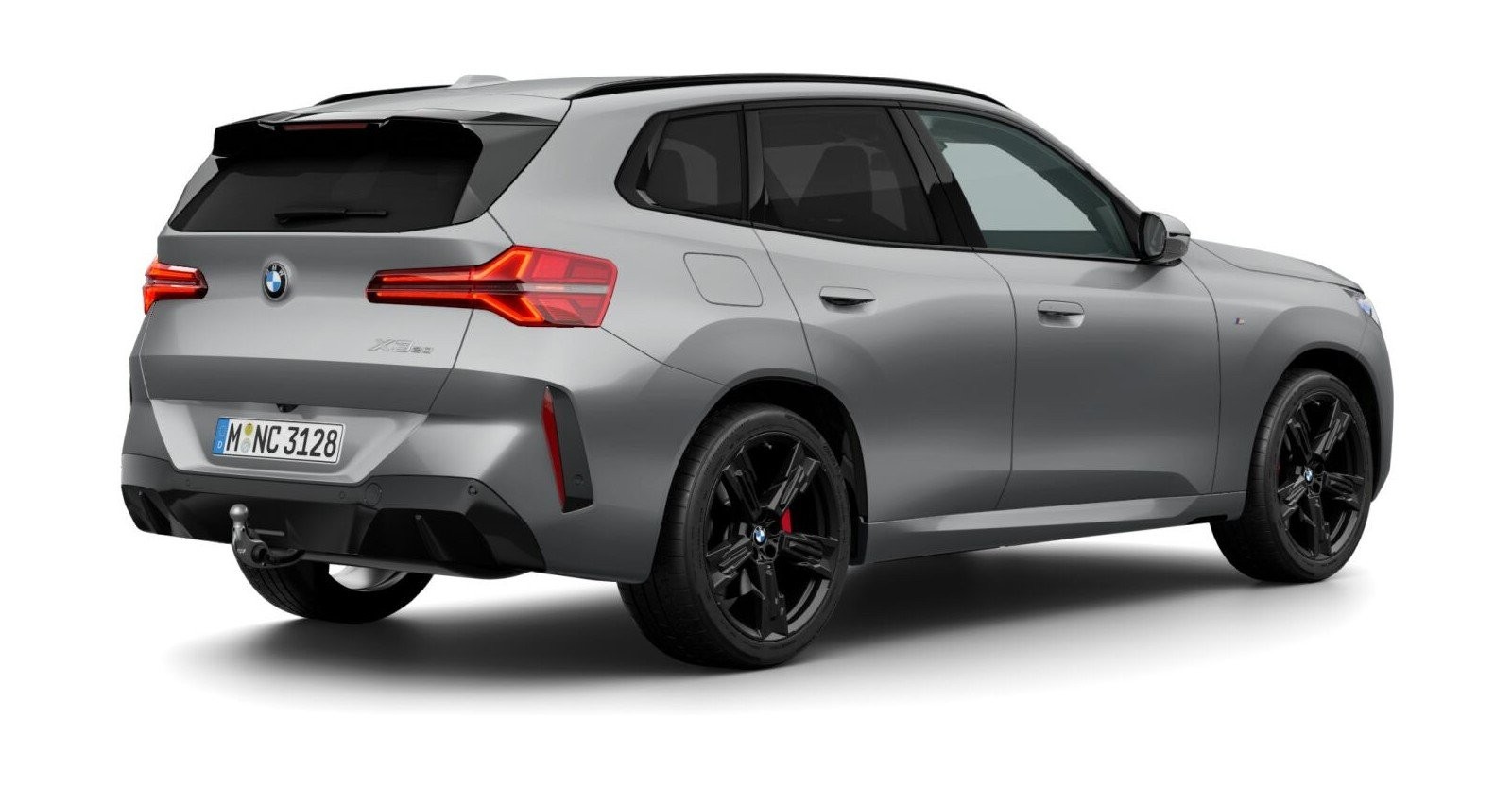 BMW BMW X in Grau von hinten BMW BMW X in Grau von hinten