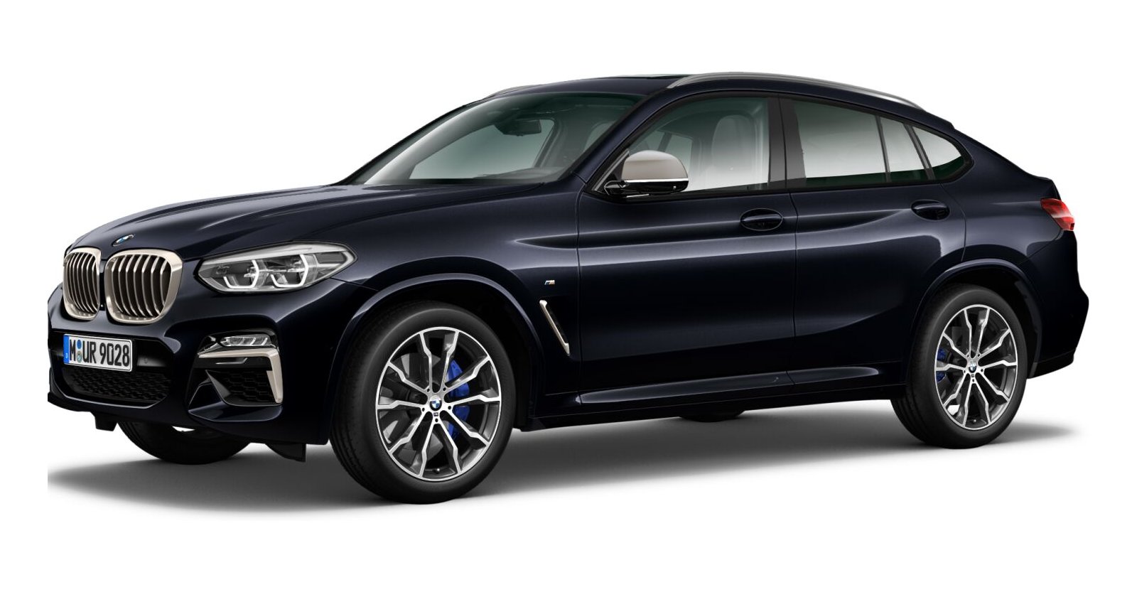 BMW BMW X in Schwarz von vorne BMW BMW X in Schwarz von vorne