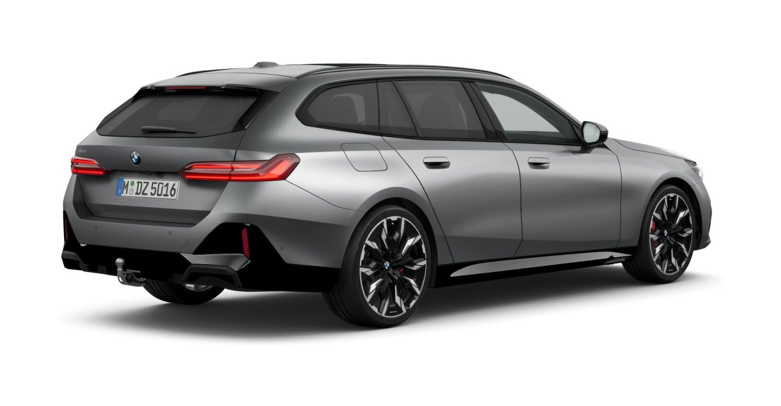 BMW BMW 5er in Grau von hinten BMW BMW 5er in Grau von hinten