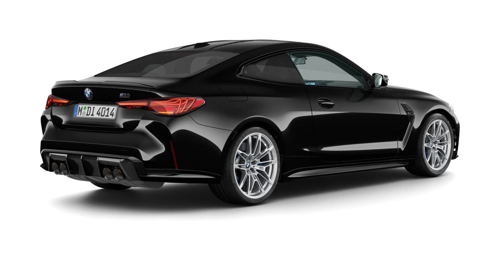 BMW BMW M in Schwarz von hinten BMW BMW M in Schwarz von hinten