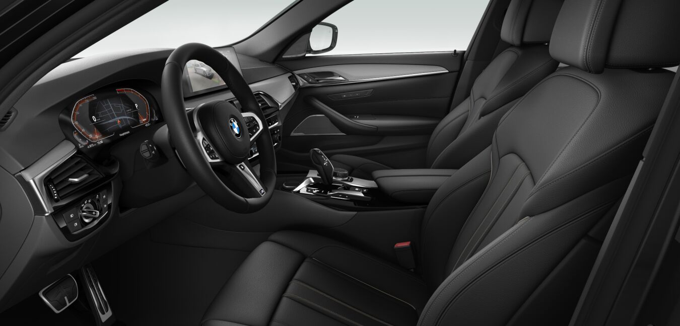 BMW BMW 5er im Innenraum seitlich BMW BMW 5er im Innenraum seitlich