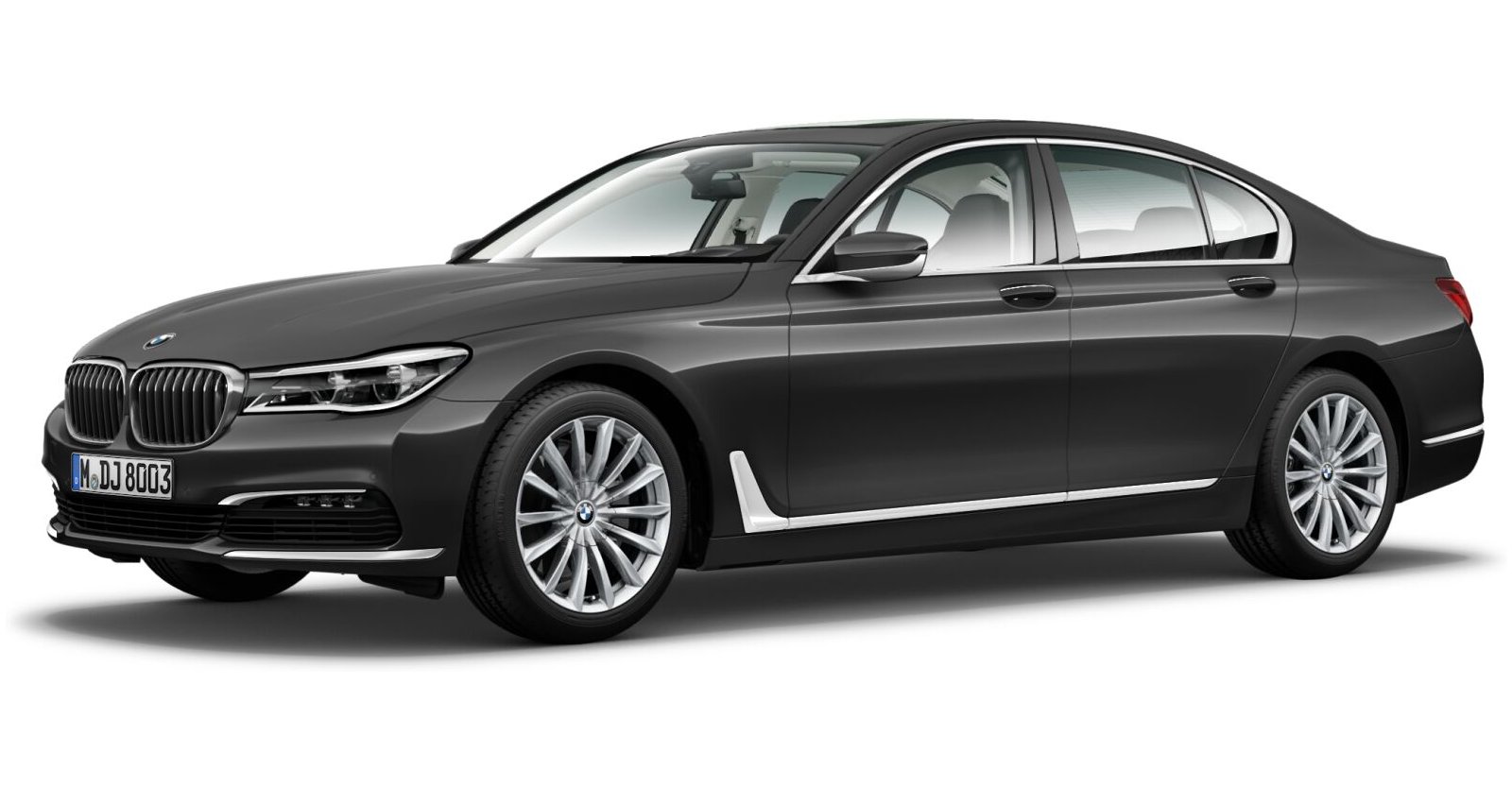 BMW BMW 7er in Grau von vorne BMW BMW 7er in Grau von vorne