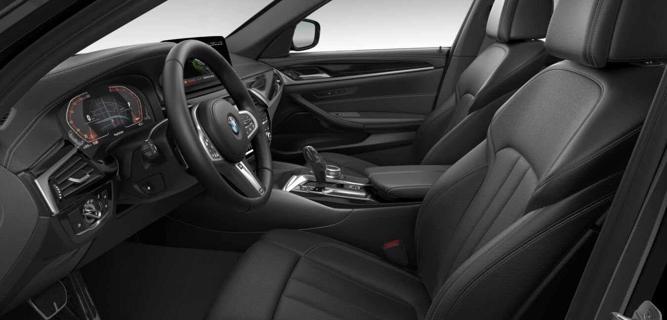 BMW BMW 5er im Innenraum seitlich BMW BMW 5er im Innenraum seitlich
