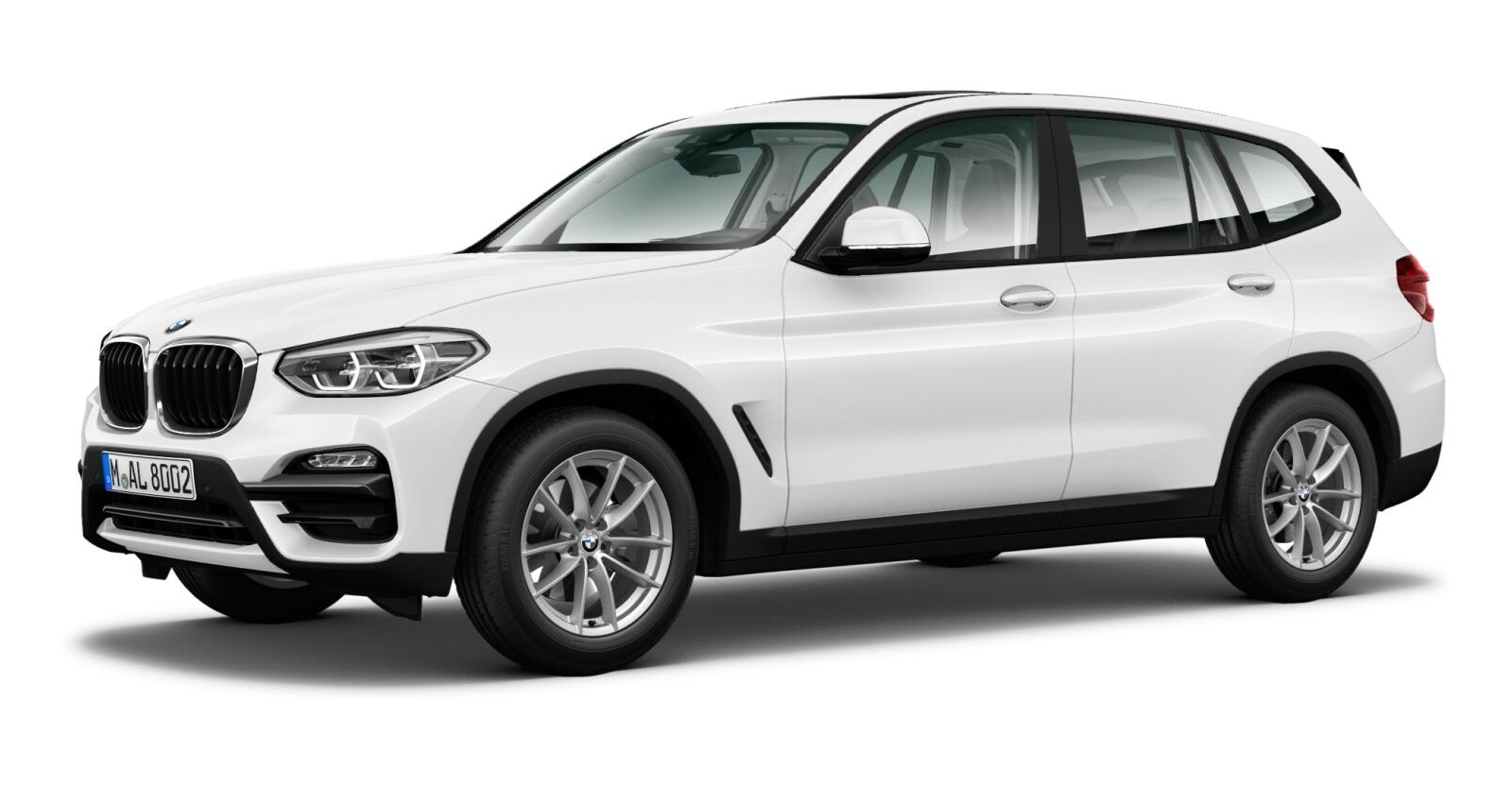 BMW BMW X in Weiß von vorne BMW BMW X in Weiß von vorne