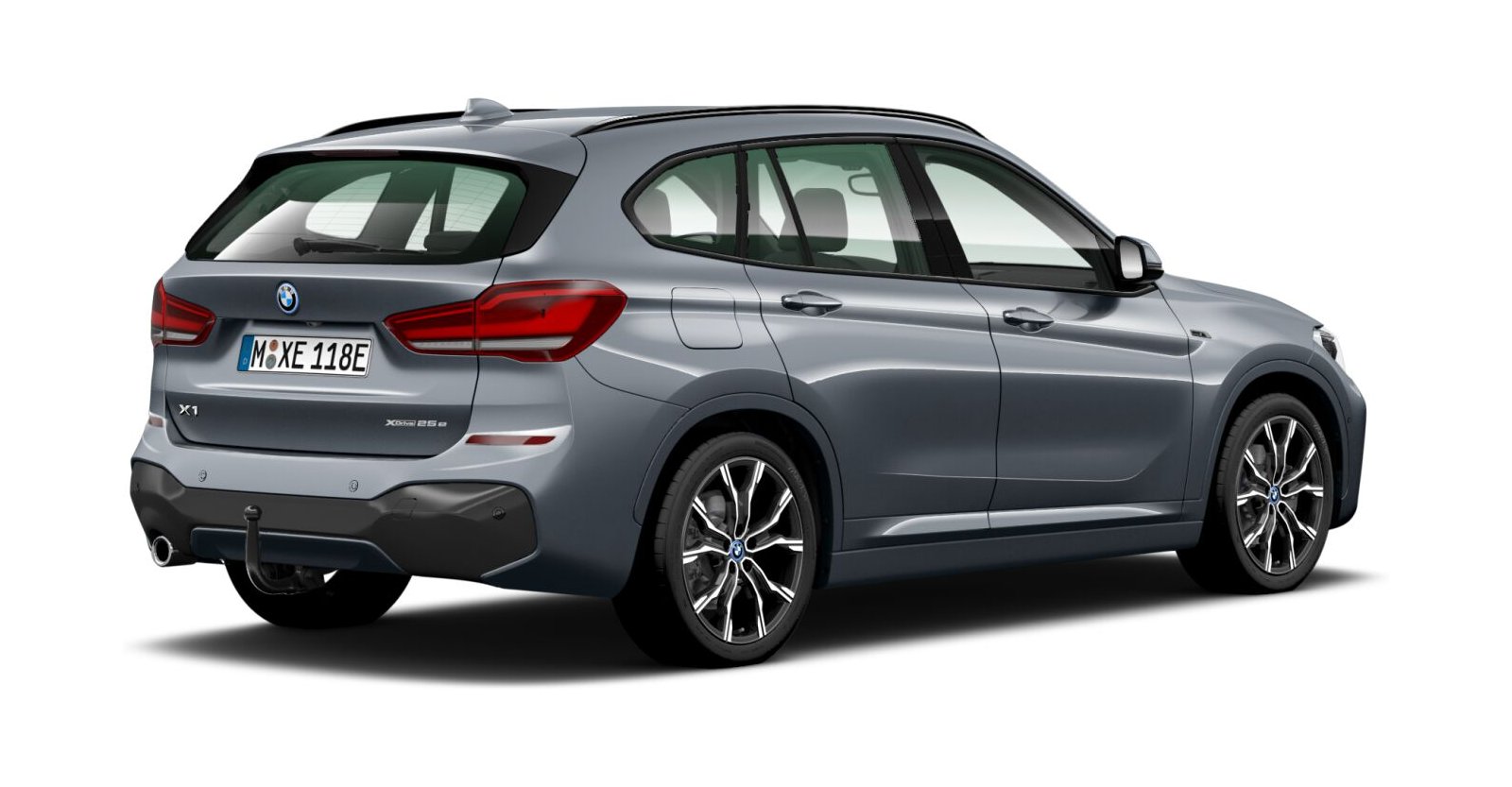 BMW BMW X in Grau von hinten BMW BMW X in Grau von hinten