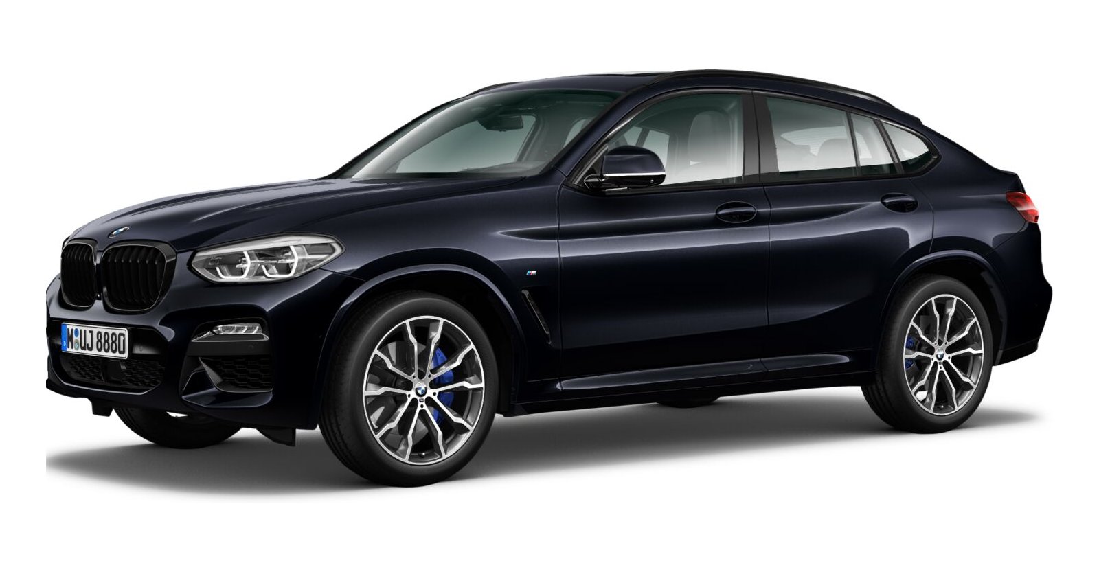 BMW BMW X in Schwarz von vorne BMW BMW X in Schwarz von vorne