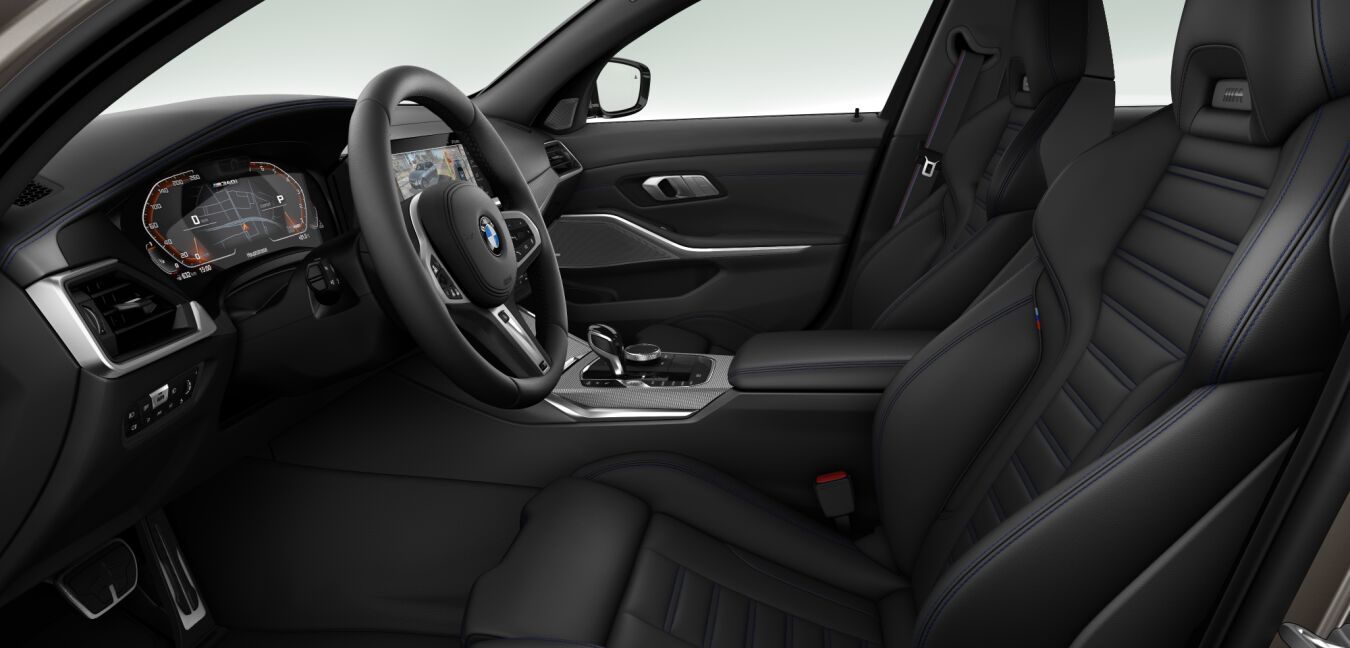 BMW BMW 3er im Innenraum seitlich BMW BMW 3er im Innenraum seitlich