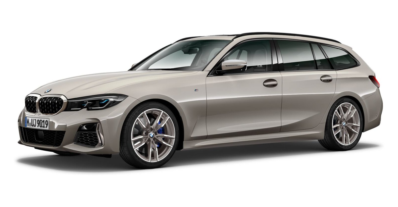 BMW BMW 3er in Grau von vorne BMW BMW 3er in Grau von vorne