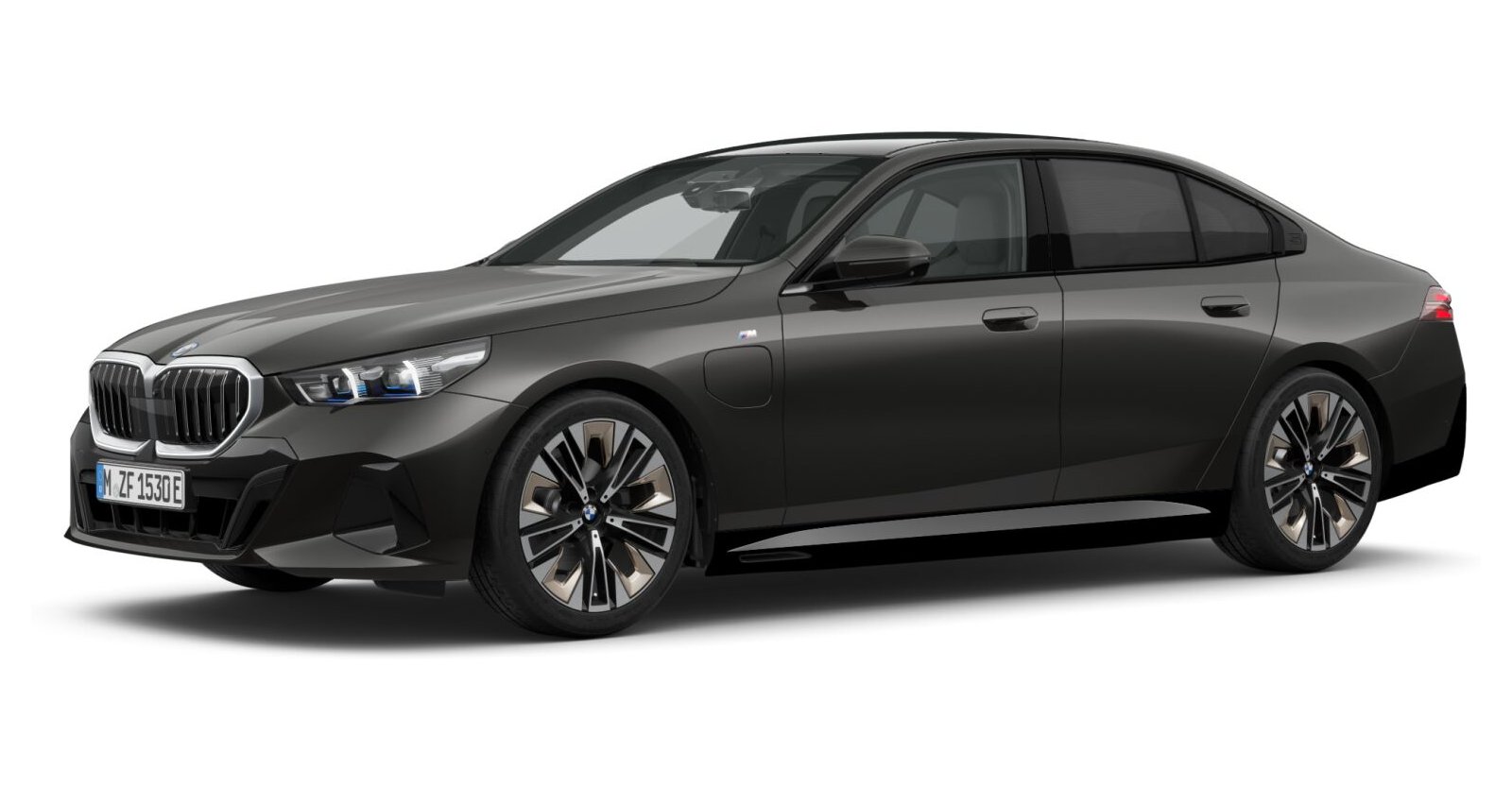 BMW BMW 5er in Grau von vorne BMW BMW 5er in Grau von vorne
