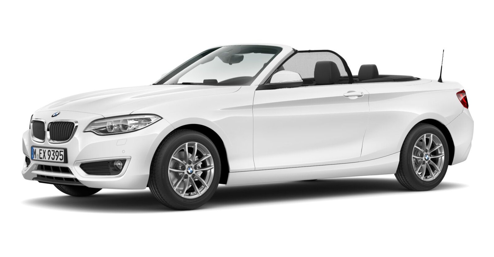 BMW BMW 2er in Weiß von vorne BMW BMW 2er in Weiß von vorne