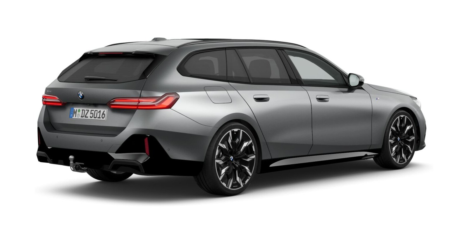 BMW BMW 5er in Grau von hinten BMW BMW 5er in Grau von hinten