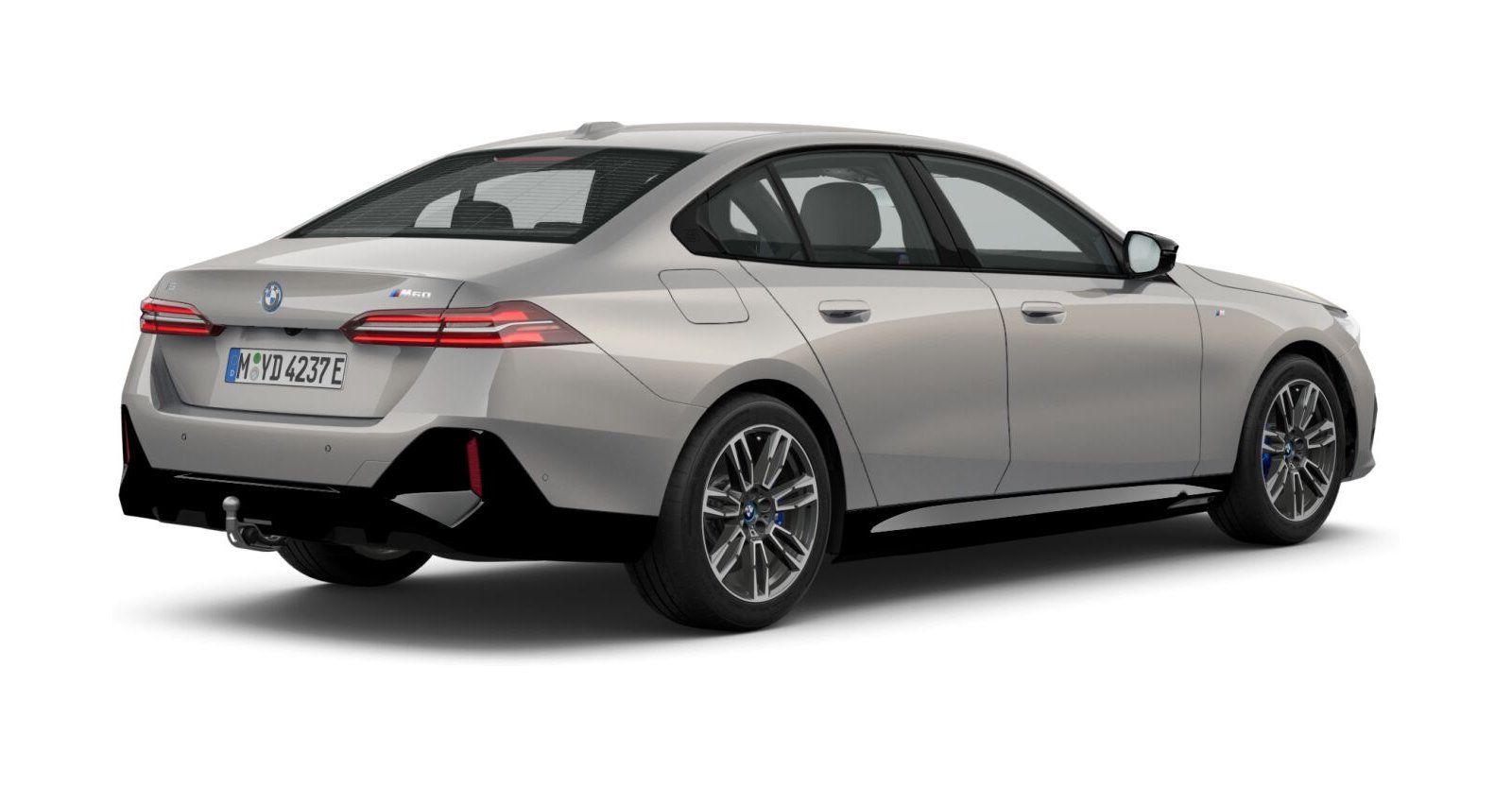 BMW BMW I in Grau von hinten BMW BMW I in Grau von hinten