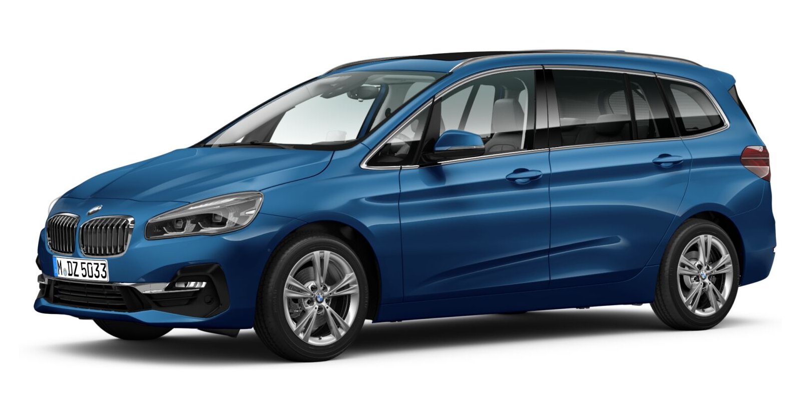 BMW BMW 2er in Blau von vorne BMW BMW 2er in Blau von vorne