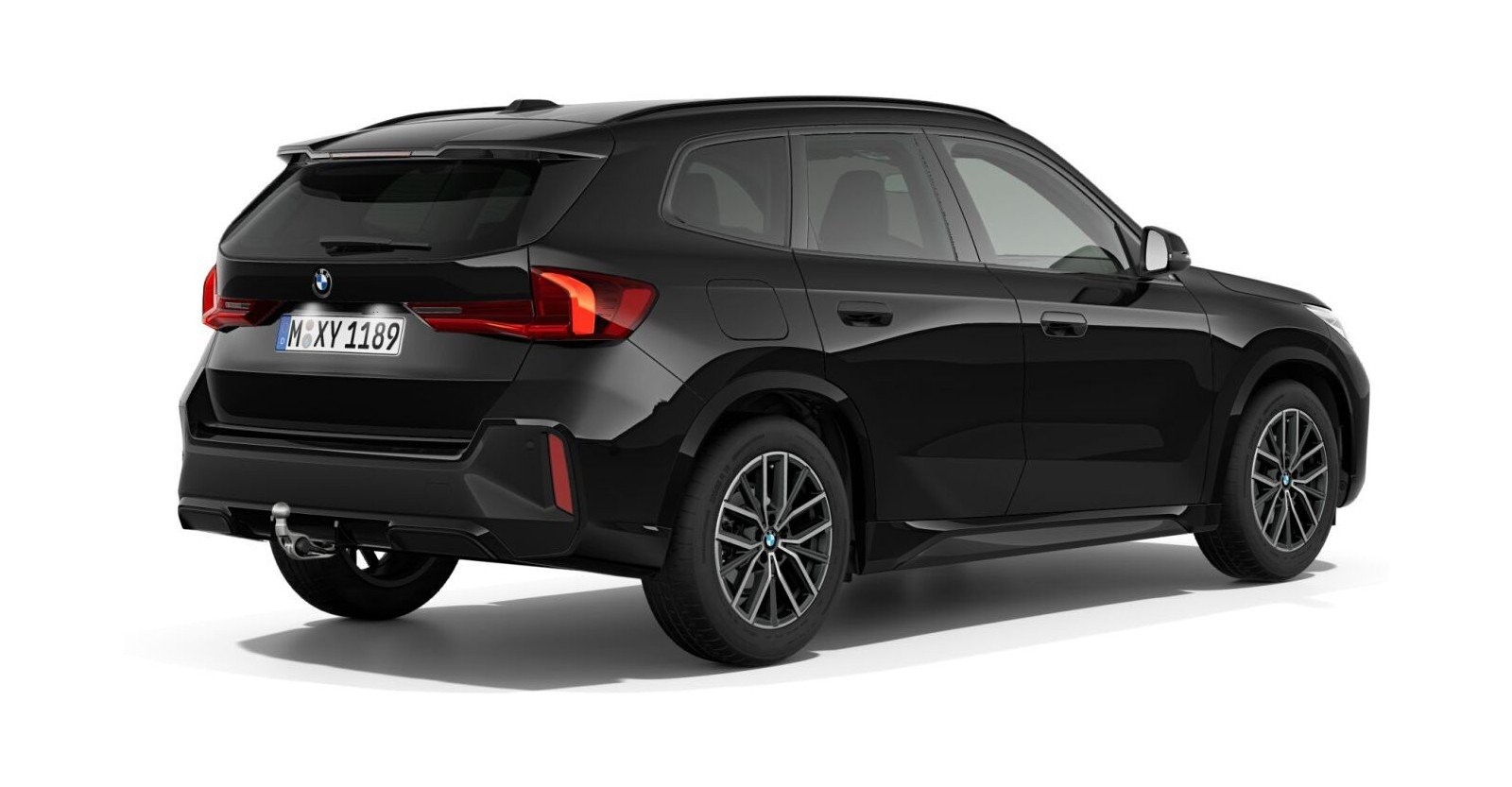 BMW BMW X in Schwarz von hinten BMW BMW X in Schwarz von hinten