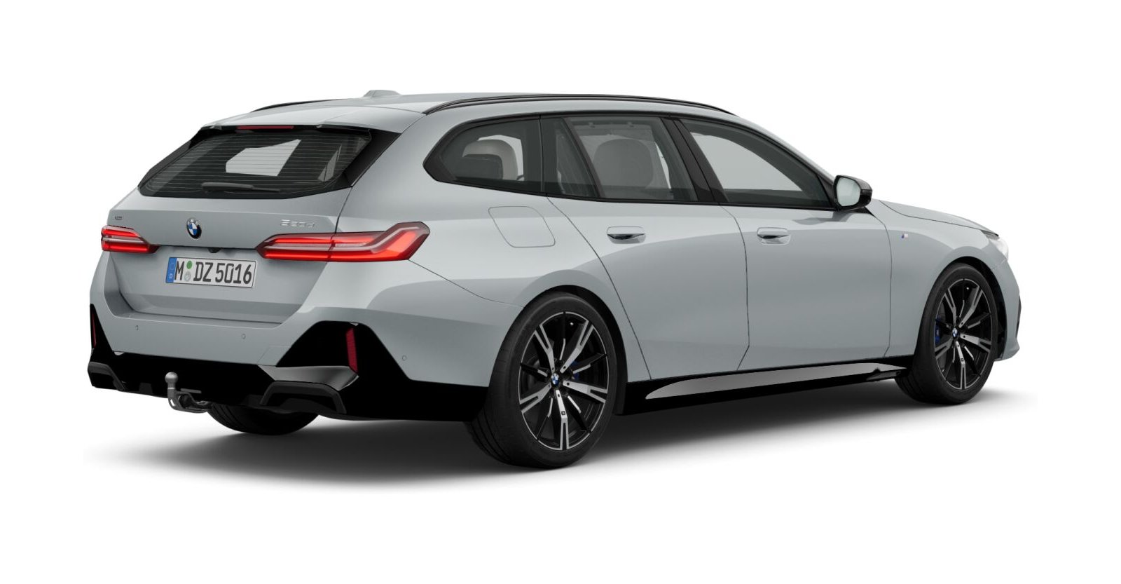 BMW BMW 5er in Grau von hinten BMW BMW 5er in Grau von hinten