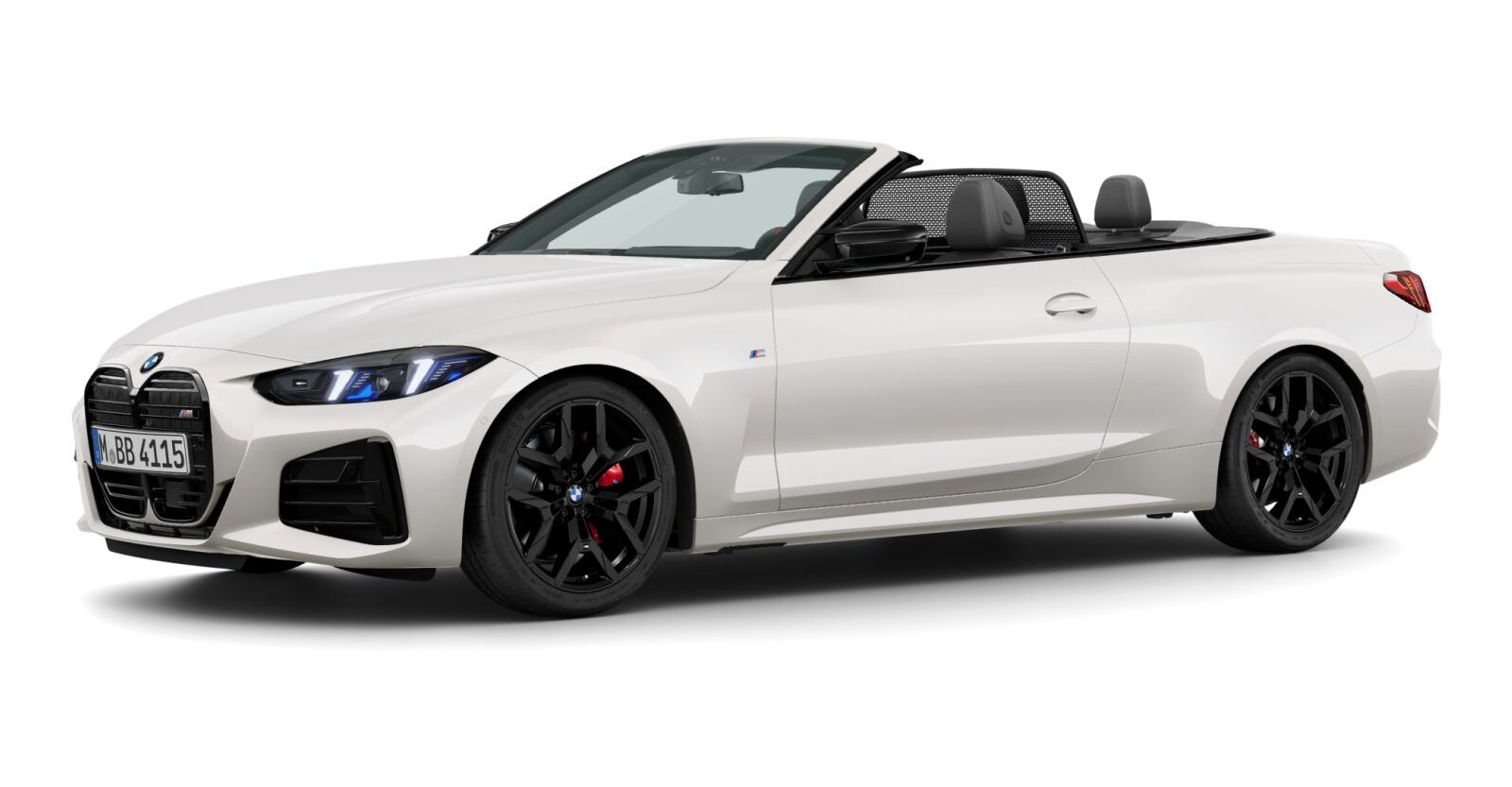 BMW BMW 4er in Weiß von vorne BMW BMW 4er in Weiß von vorne
