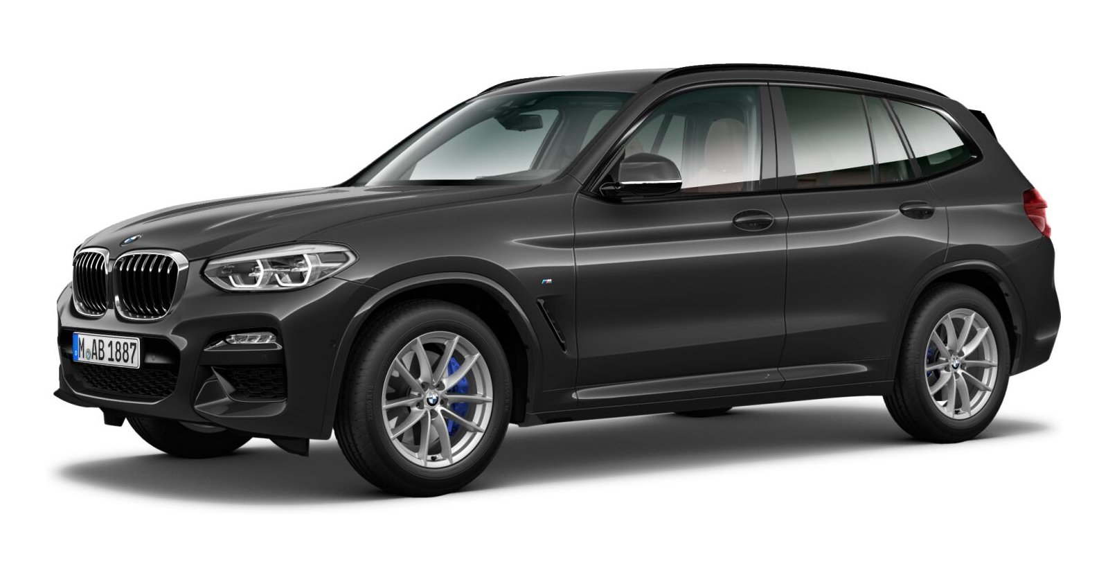 BMW BMW X in Grau von vorne BMW BMW X in Grau von vorne