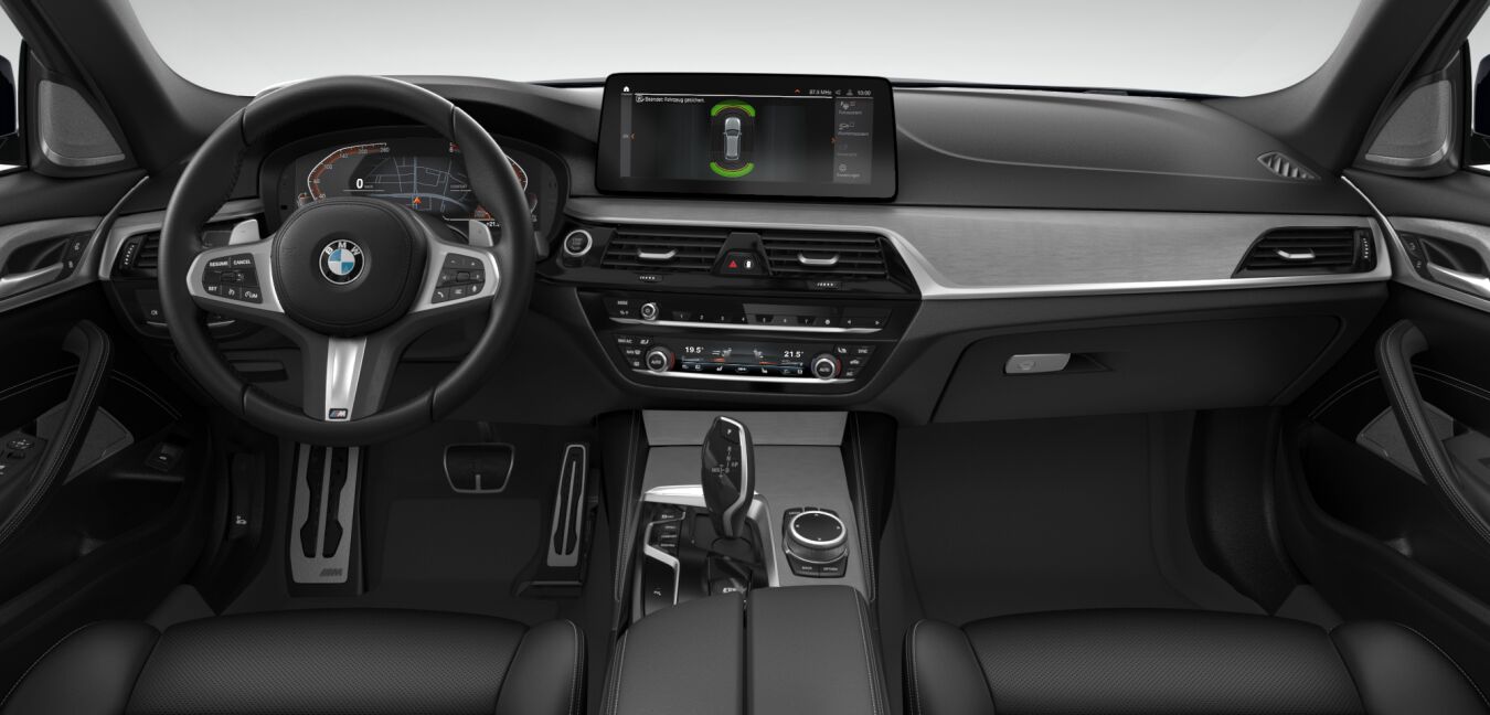 BMW BMW 5er im Innenraum von vorne BMW BMW 5er im Innenraum von vorne