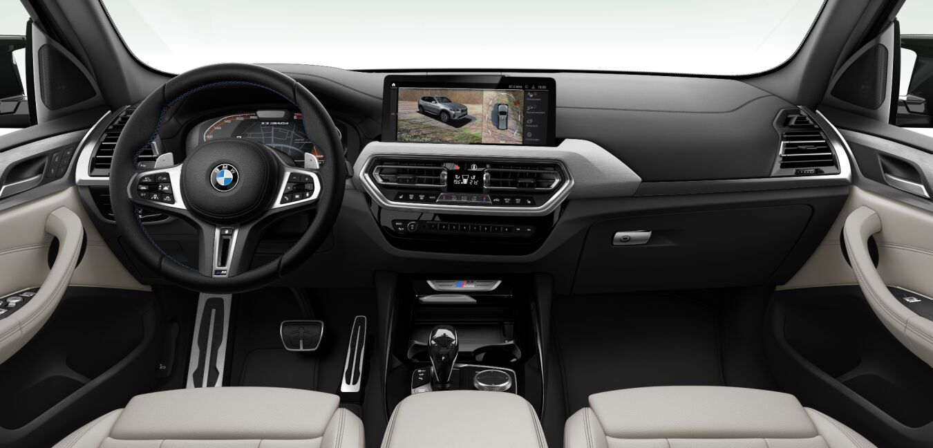 BMW BMW X im Innenraum von vorne