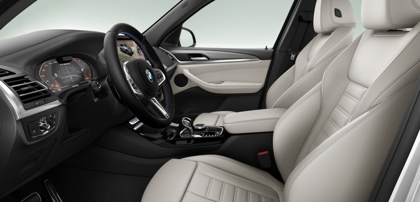 BMW BMW X im Innenraum seitlich