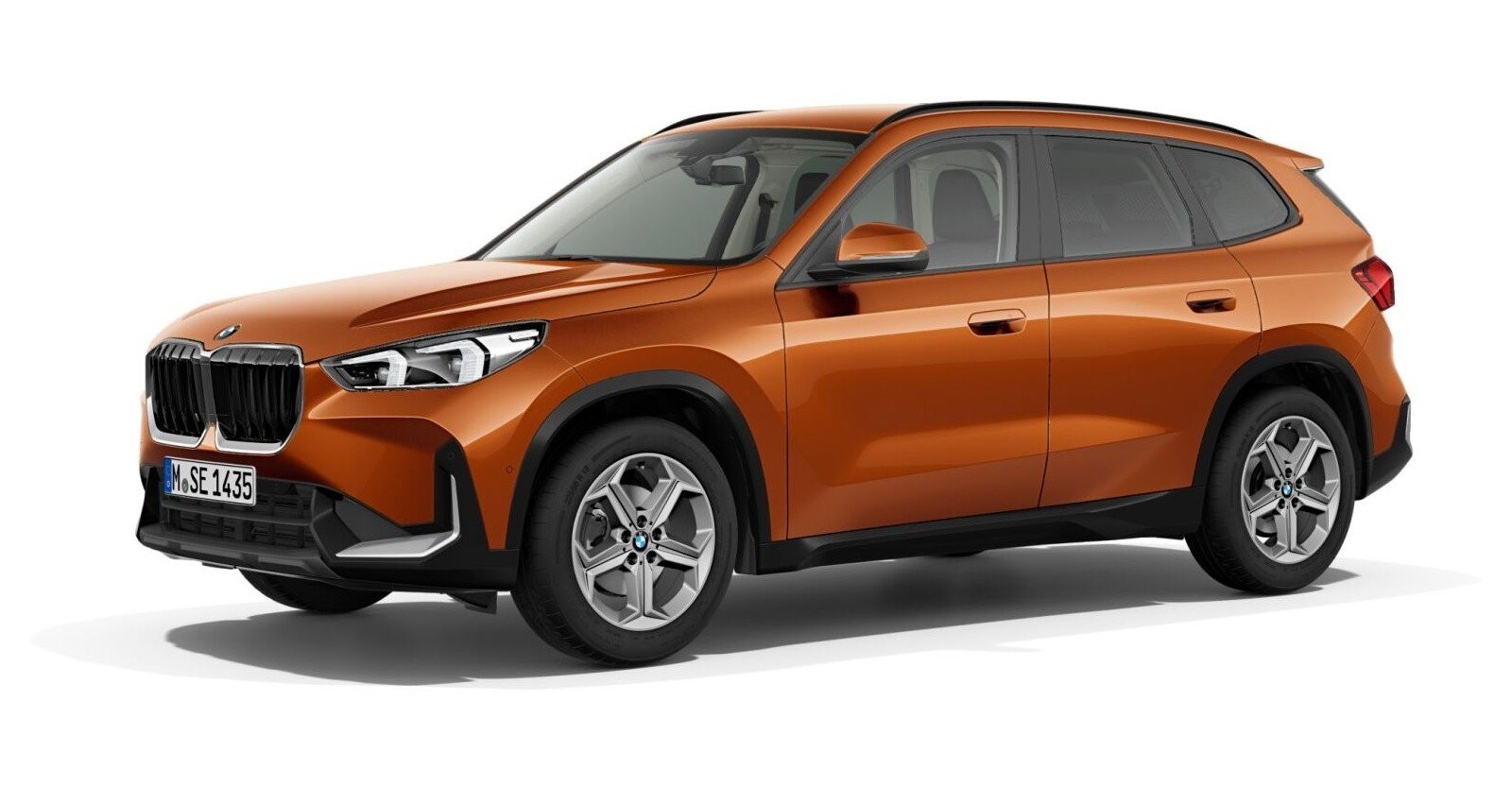 BMW BMW X in Orange von vorne BMW BMW X in Orange von vorne