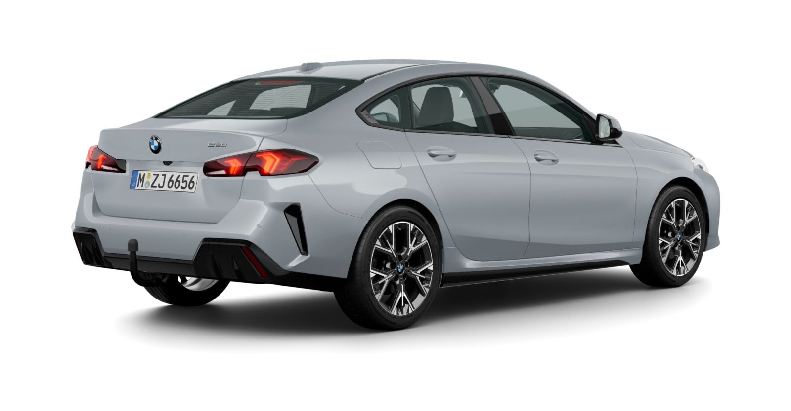 BMW BMW 2er in Grau von hinten BMW BMW 2er in Grau von hinten