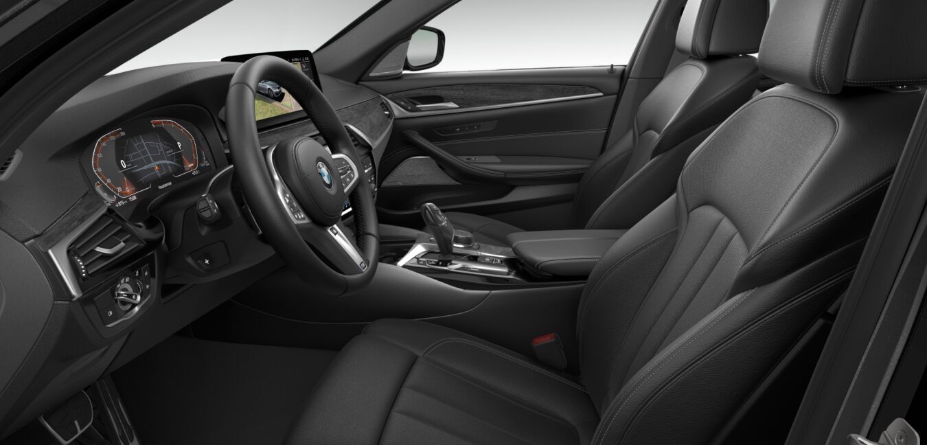 BMW BMW 5er im Innenraum seitlich BMW BMW 5er im Innenraum seitlich