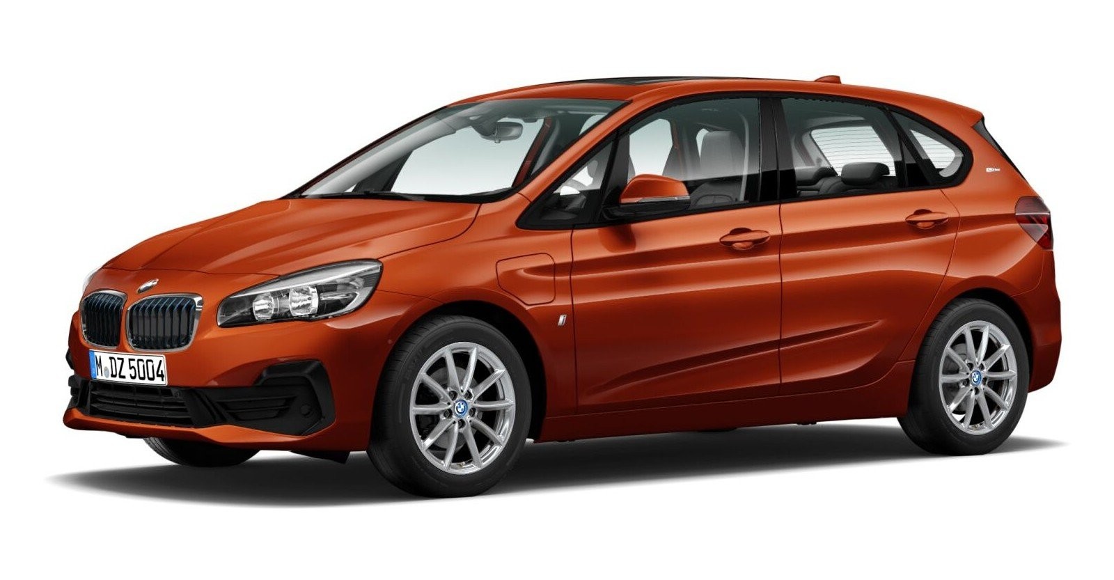 BMW BMW 2er in Orange von vorne BMW BMW 2er in Orange von vorne