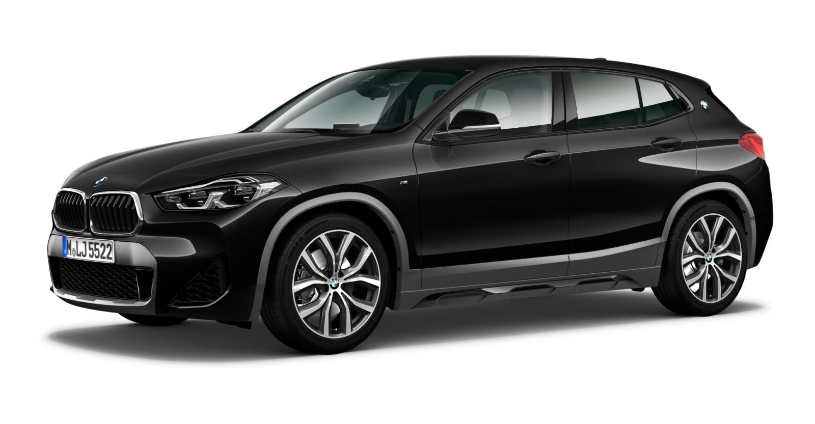 BMW BMW X in Schwarz von vorne BMW BMW X in Schwarz von vorne