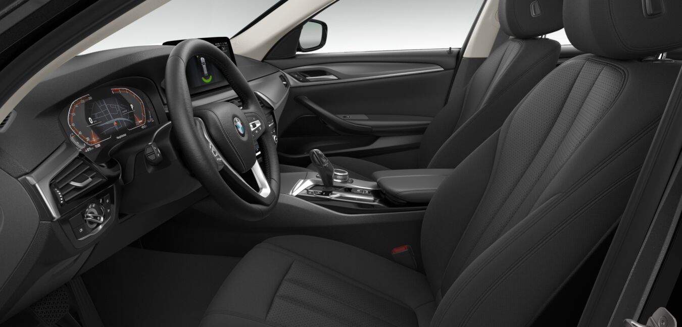 BMW BMW 5er im Innenraum seitlich BMW BMW 5er im Innenraum seitlich