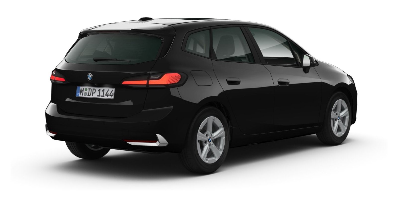 BMW BMW 2er in Schwarz von hinten BMW BMW 2er in Schwarz von hinten