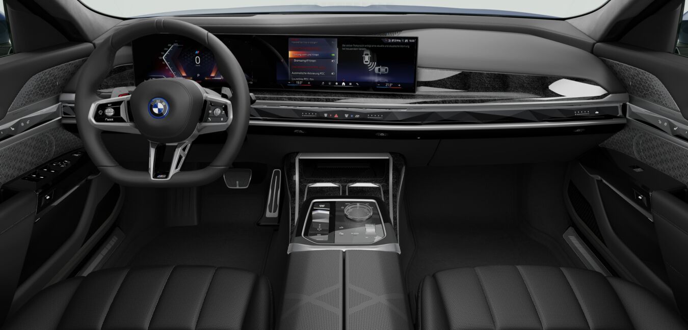 BMW BMW 7er im Innenraum von vorne BMW BMW 7er im Innenraum von vorne