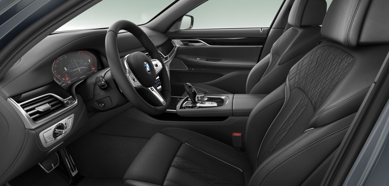 BMW BMW 7er im Innenraum seitlich BMW BMW 7er im Innenraum seitlich