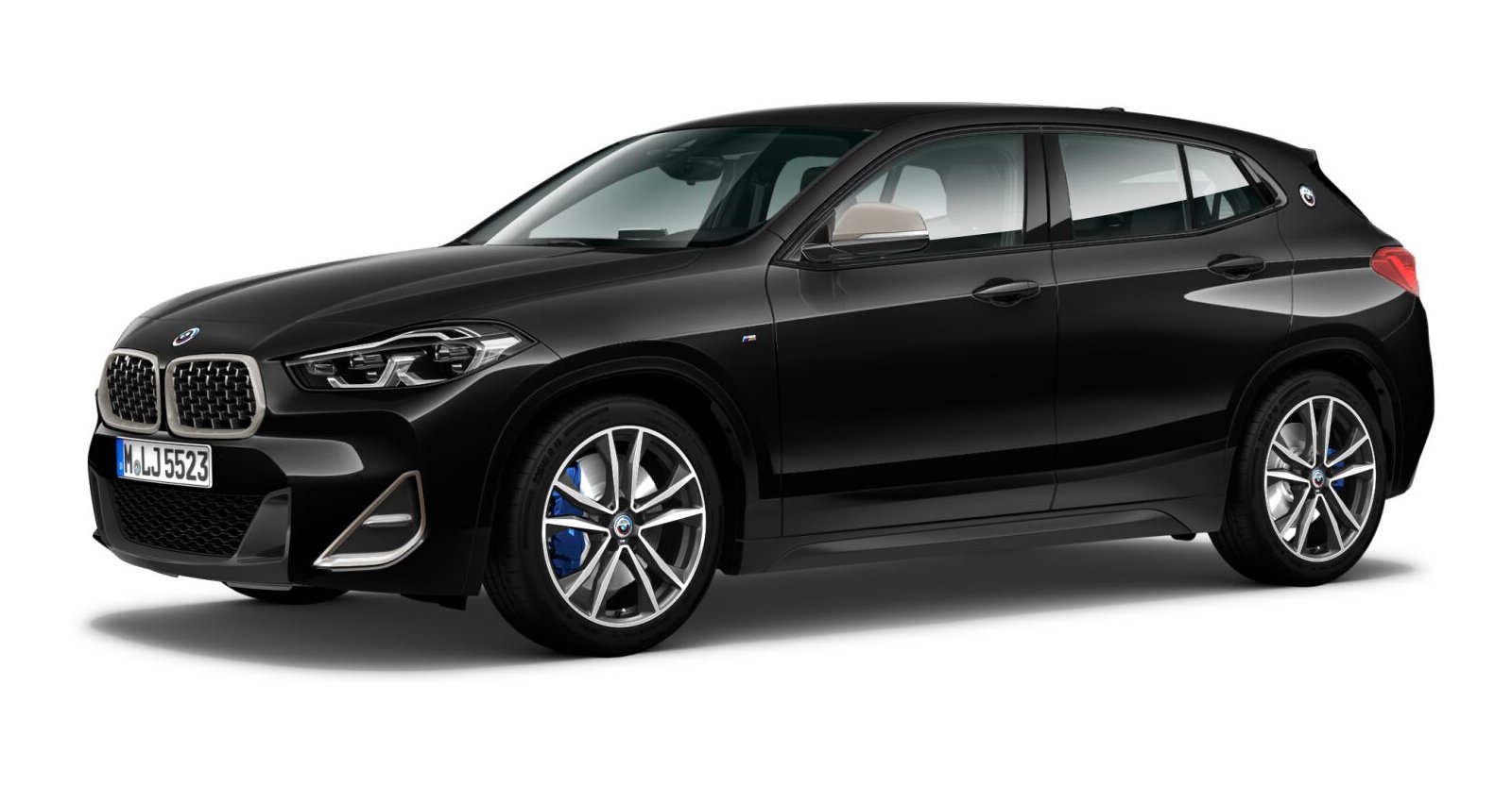 BMW BMW X in Schwarz von vorne BMW BMW X in Schwarz von vorne