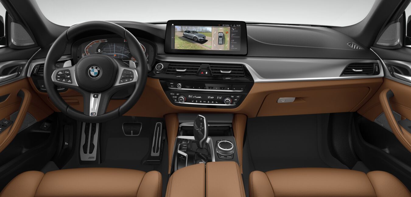 BMW BMW 5er im Innenraum von vorne BMW BMW 5er im Innenraum von vorne