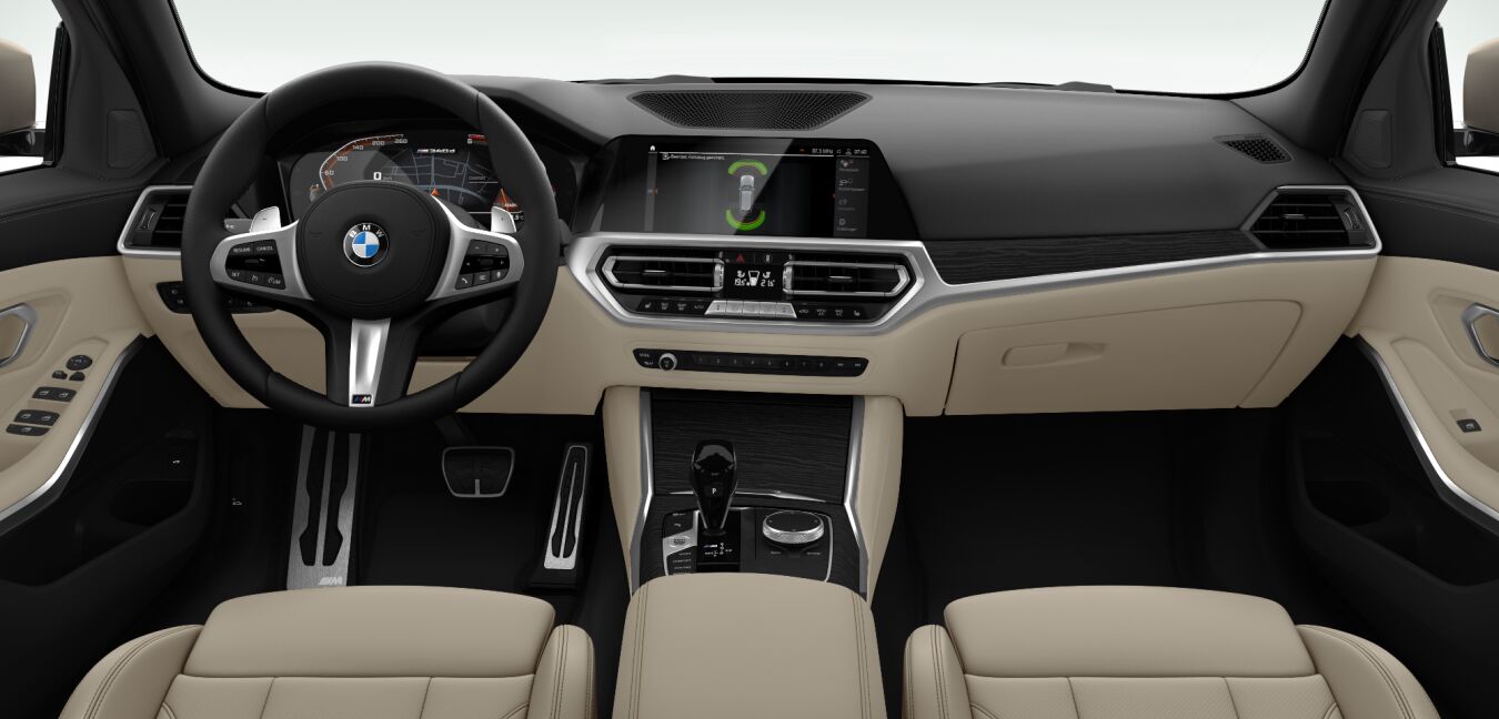 BMW BMW 3er im Innenraum von vorne BMW BMW 3er im Innenraum von vorne