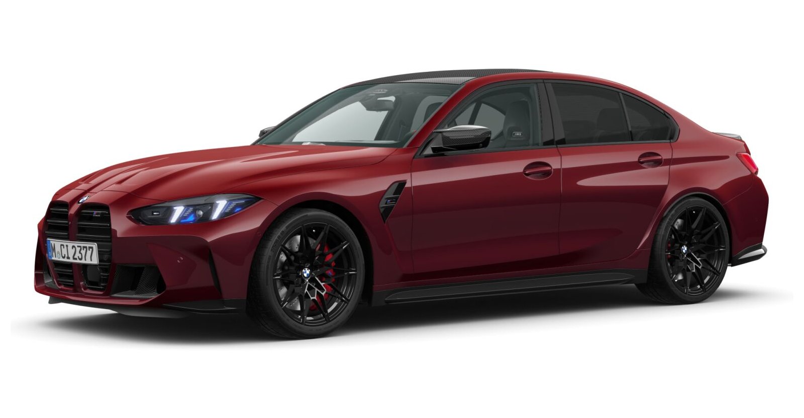 BMW BMW M in Rot von vorne BMW BMW M in Rot von vorne