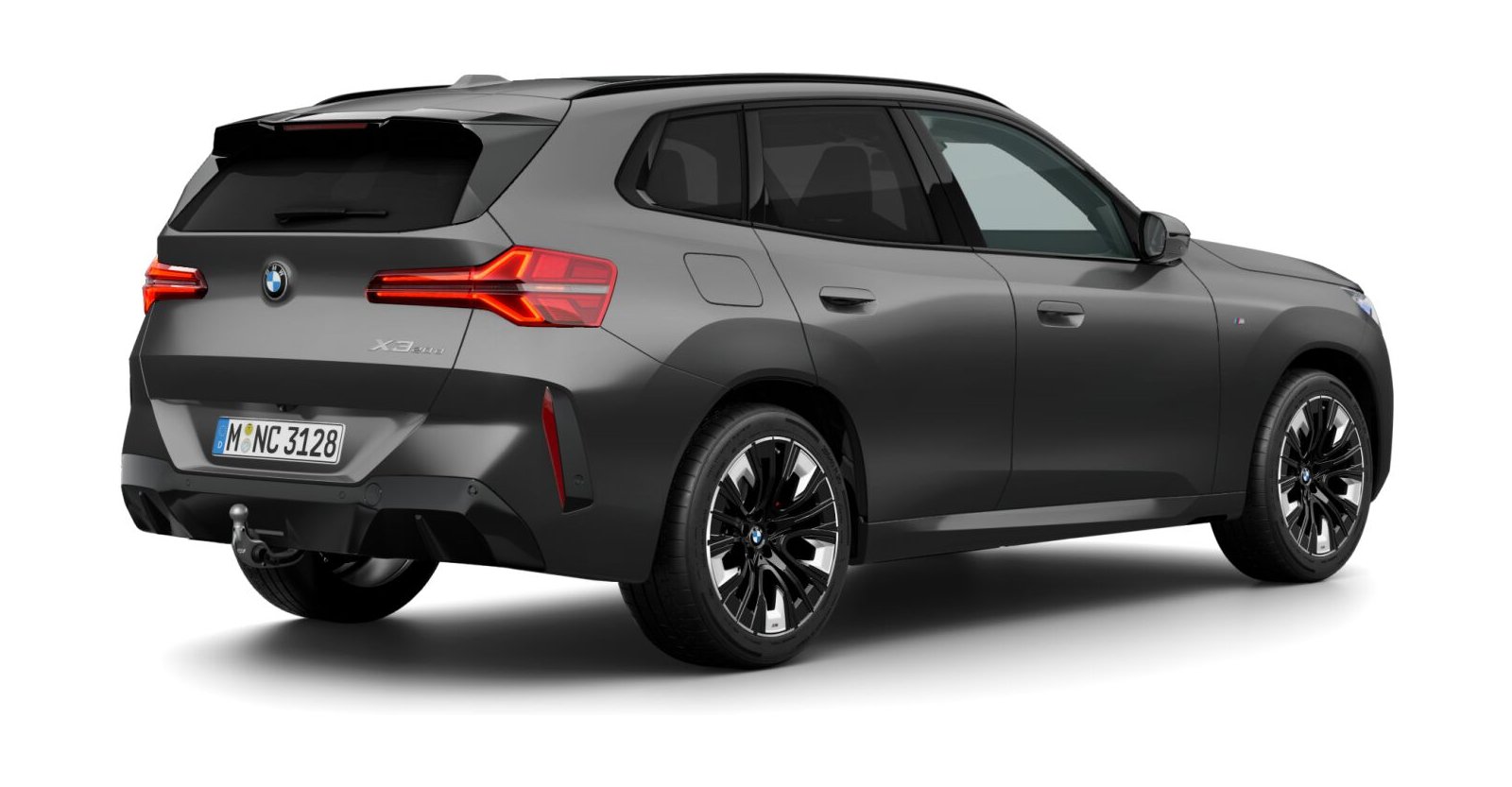BMW BMW X in Grau von hinten