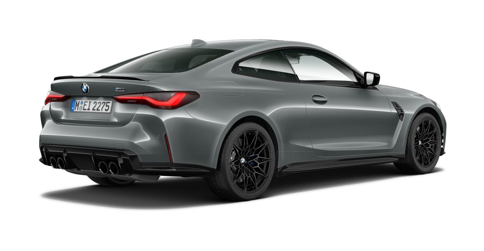 BMW BMW M in Grau von hinten BMW BMW M in Grau von hinten