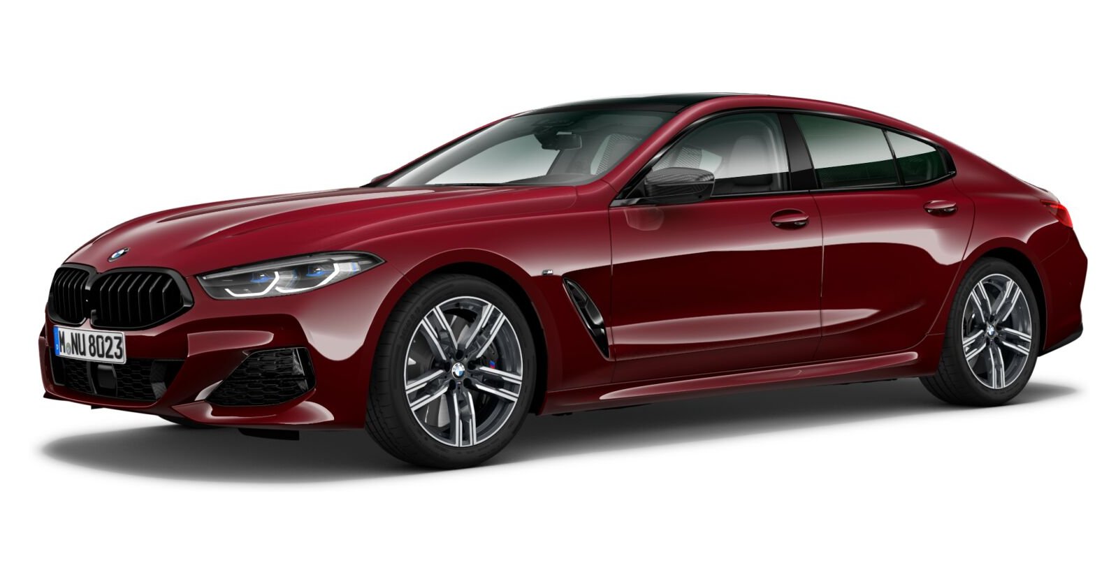 BMW BMW 8er in Rot von vorne BMW BMW 8er in Rot von vorne